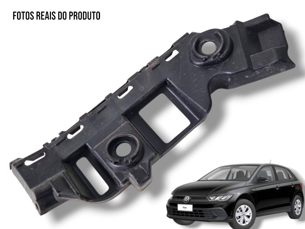 Suporte Guia Parachoque Direito Traseiro Vw Polo 2024 1