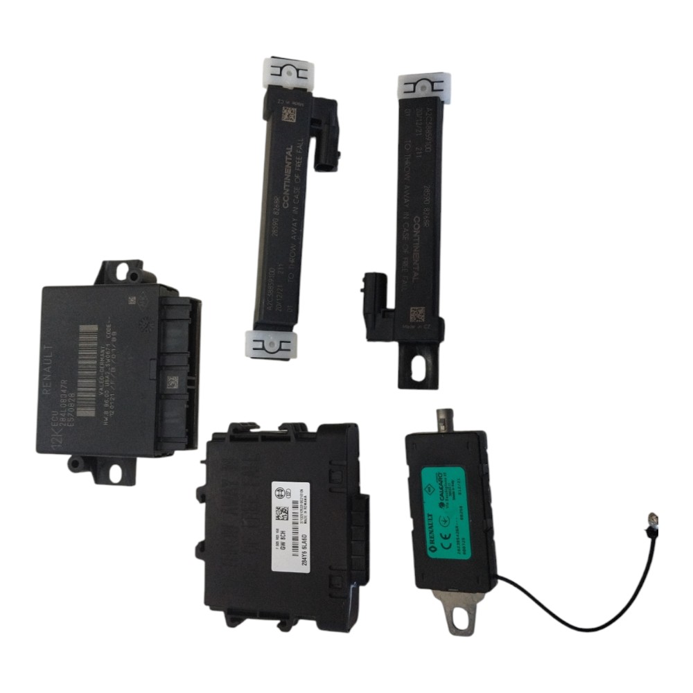 Kit Code Módulo Injeção Renault Zoe Neo Int 2022 28mil Km 6