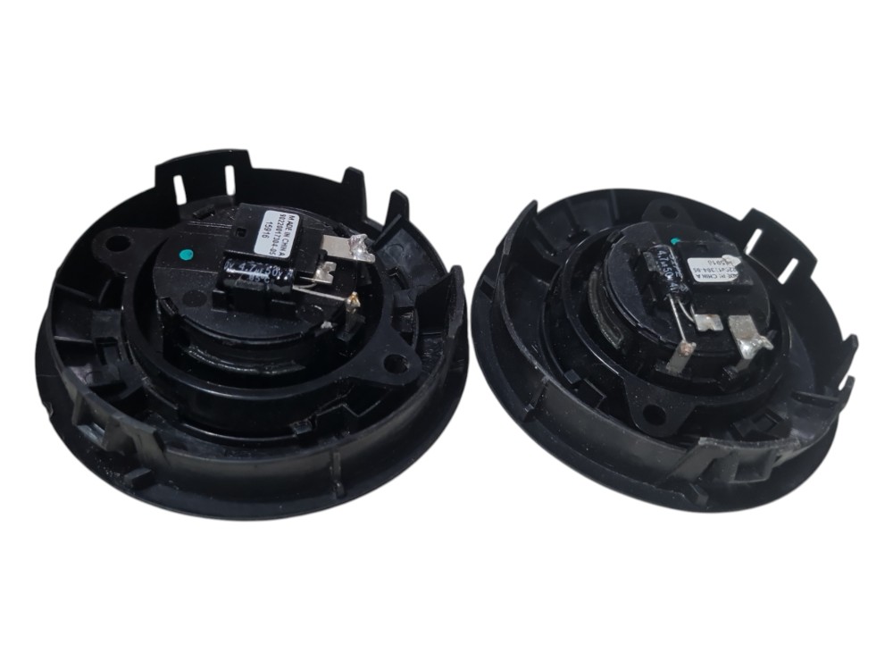 Kit dois alto falantes Twitter citroen c3 17 preto original 6