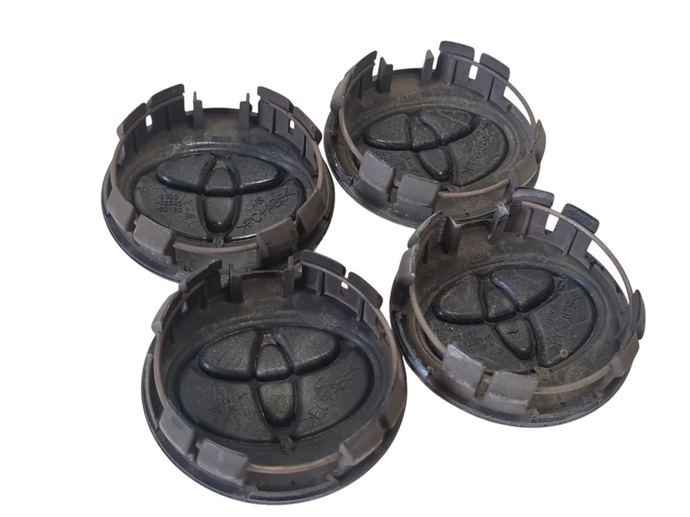 Kit 4 Calotas Miolos De Roda Toyota Etios Sedan 2018 Origina 7