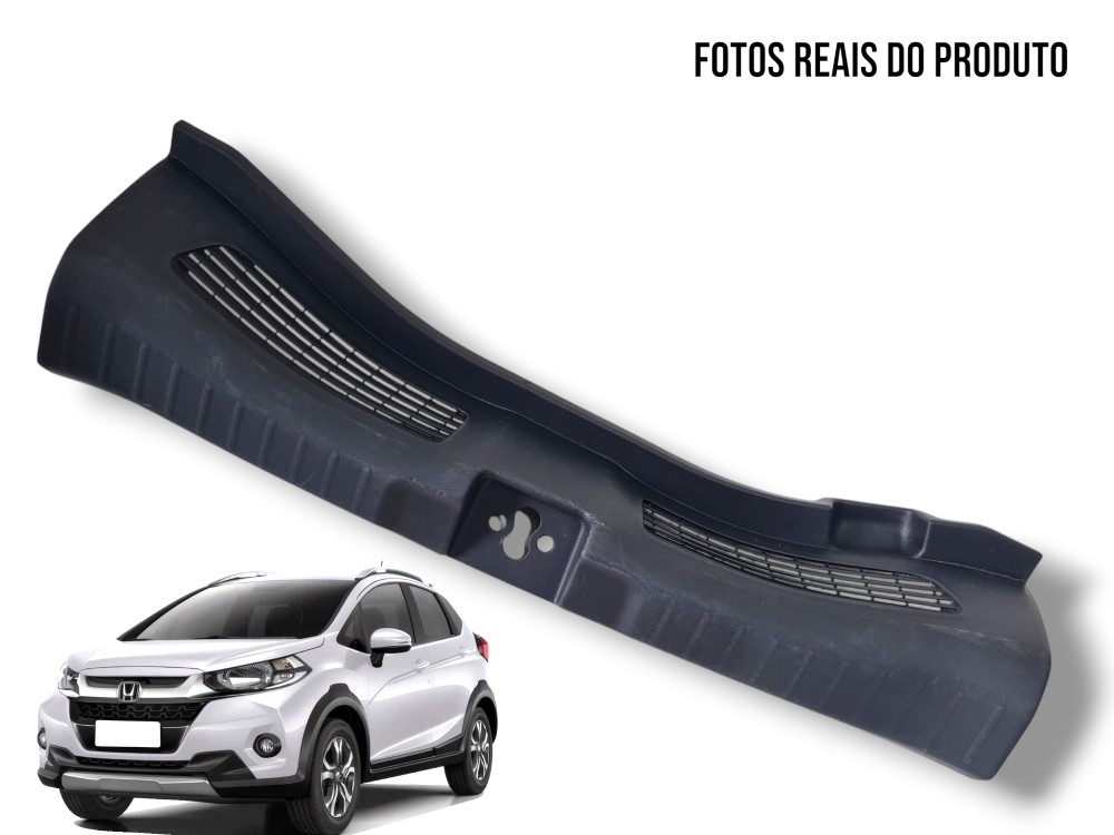 Moldura Soleira Porta Malas Honda Wrv Fit  2015 A 2021 1