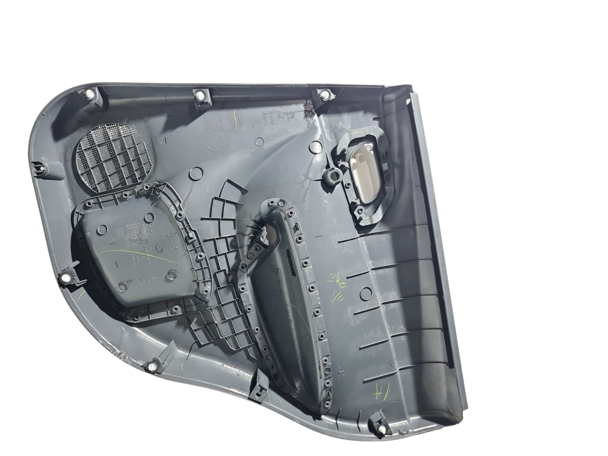 Forro De Porta Traseira Esquerda Citroen C3 2017 Preto 4