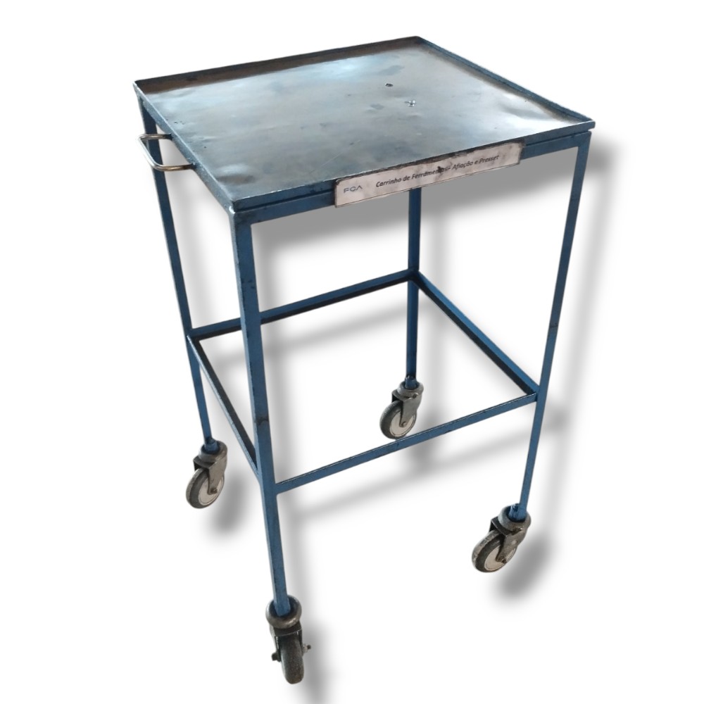 Carrinho De Ferramentas Afiação E Presset 87x44x48 Cm Azul