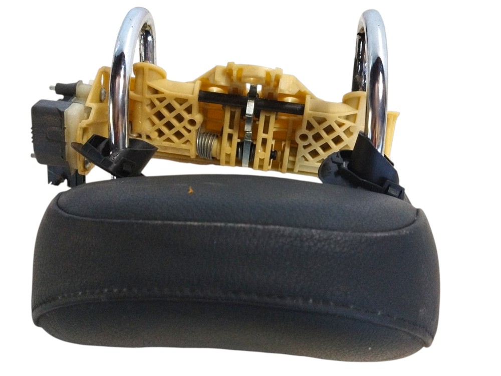 Encosto Cabecera Traseira Esquerda Mercedes Cls 500 2005 Preto 5
