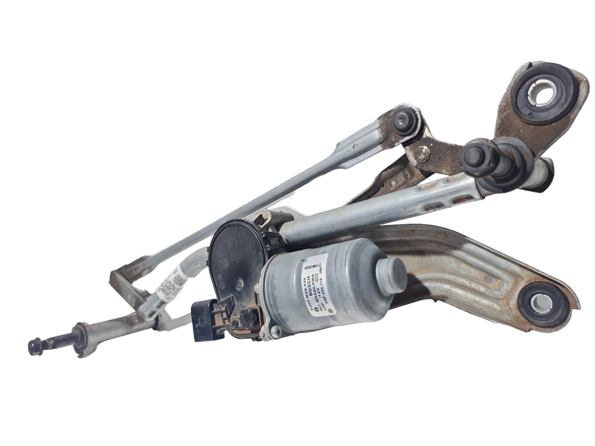 Motor Limpador Parabrisa Vw Tcross 2021 3