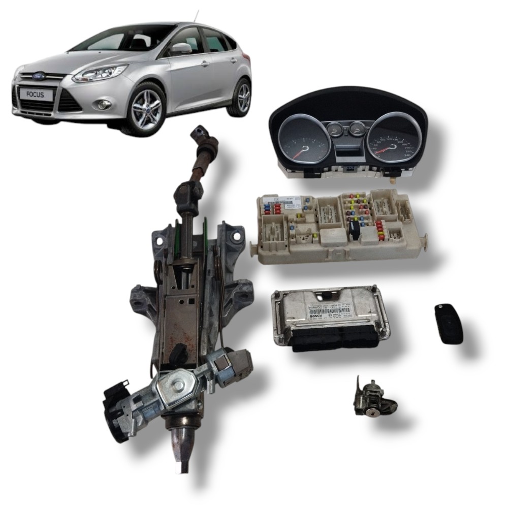 Kit Code Ford Focus Hatch 12/13 Flex 1.6 Completo Original 1