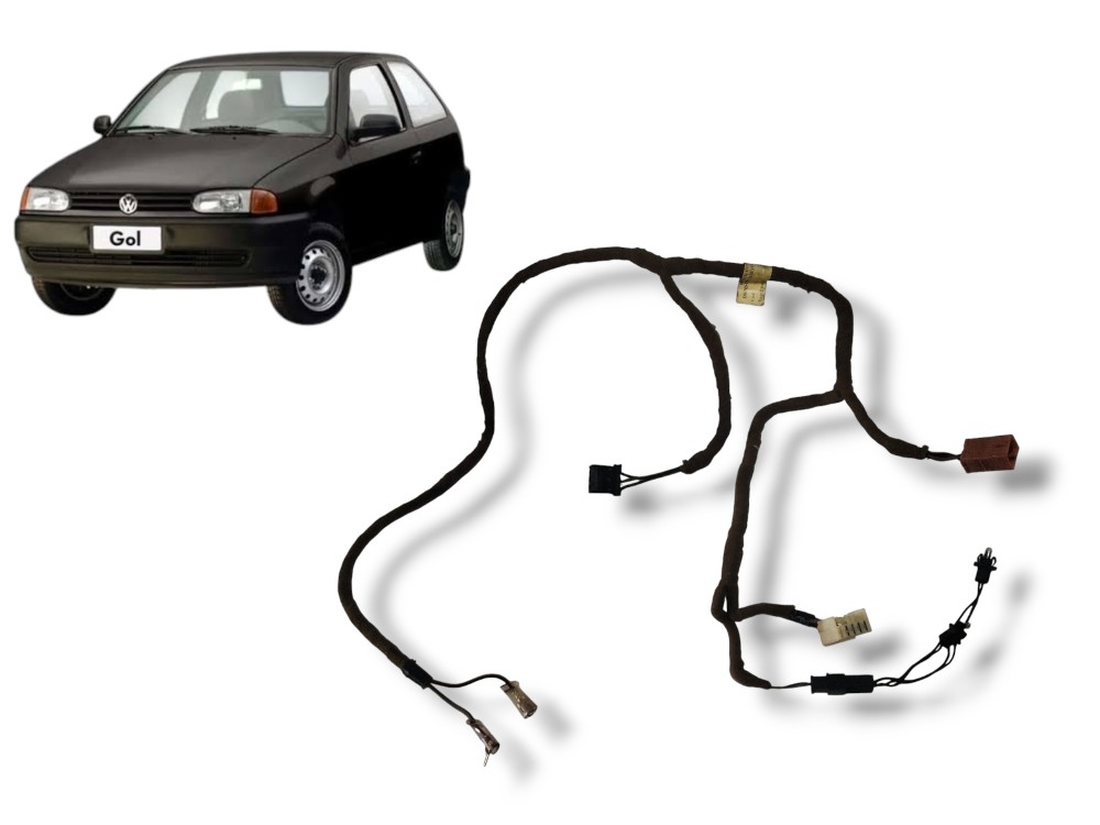 Chicote Painel Ar Gol Mi 1999 Original Bc0176f 1