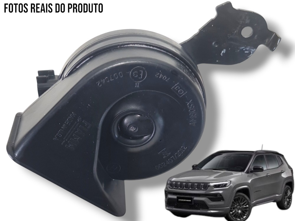 Buzina C Suporte Mopar Jeep Compass 2023 68413368 Original 1