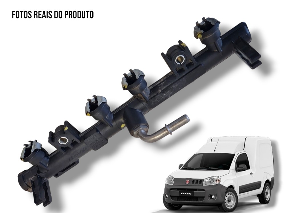 Flauta Bico Injetor  Fiat Palio Fiorino Uno 2012 A 2015 1