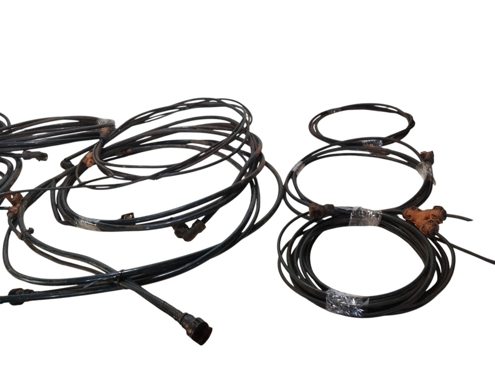 Kit 13 Mangueira Fluido De Óleo Volvo Vm 330 2021 Original Preto 8