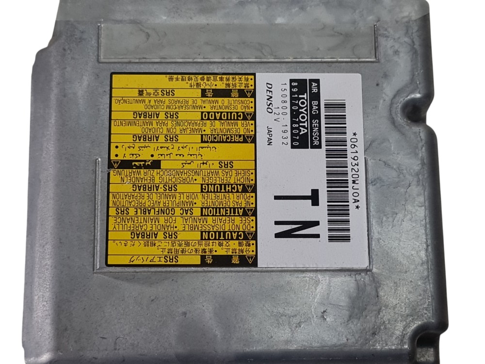 Módulo airbag acionado Lexus NX 300h 2019 89170-78070 4