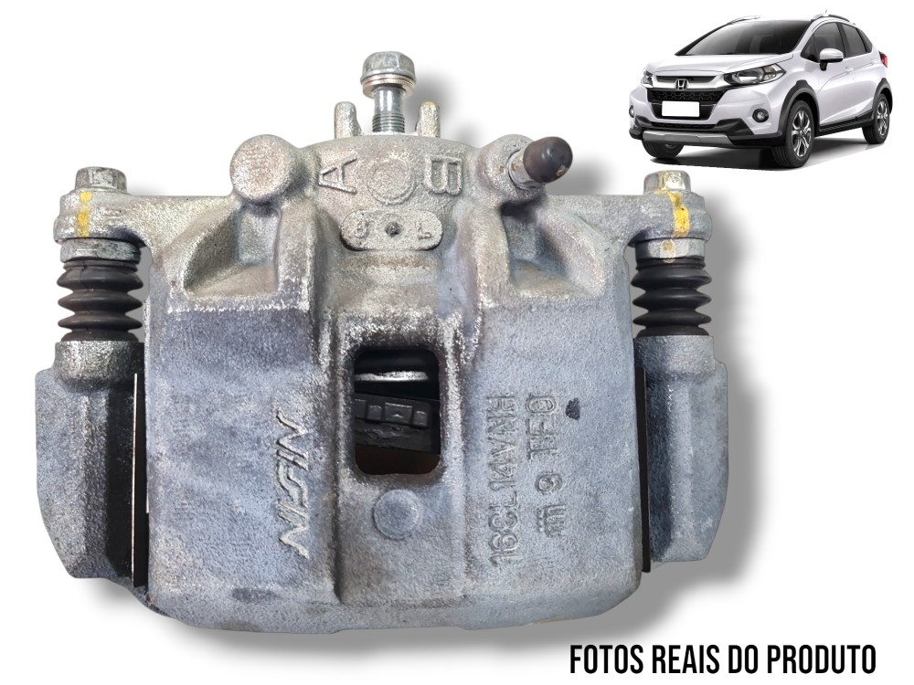 Pinça c pastilha dianteira esquerda Honda WR-V 2021 16CL14VN 1