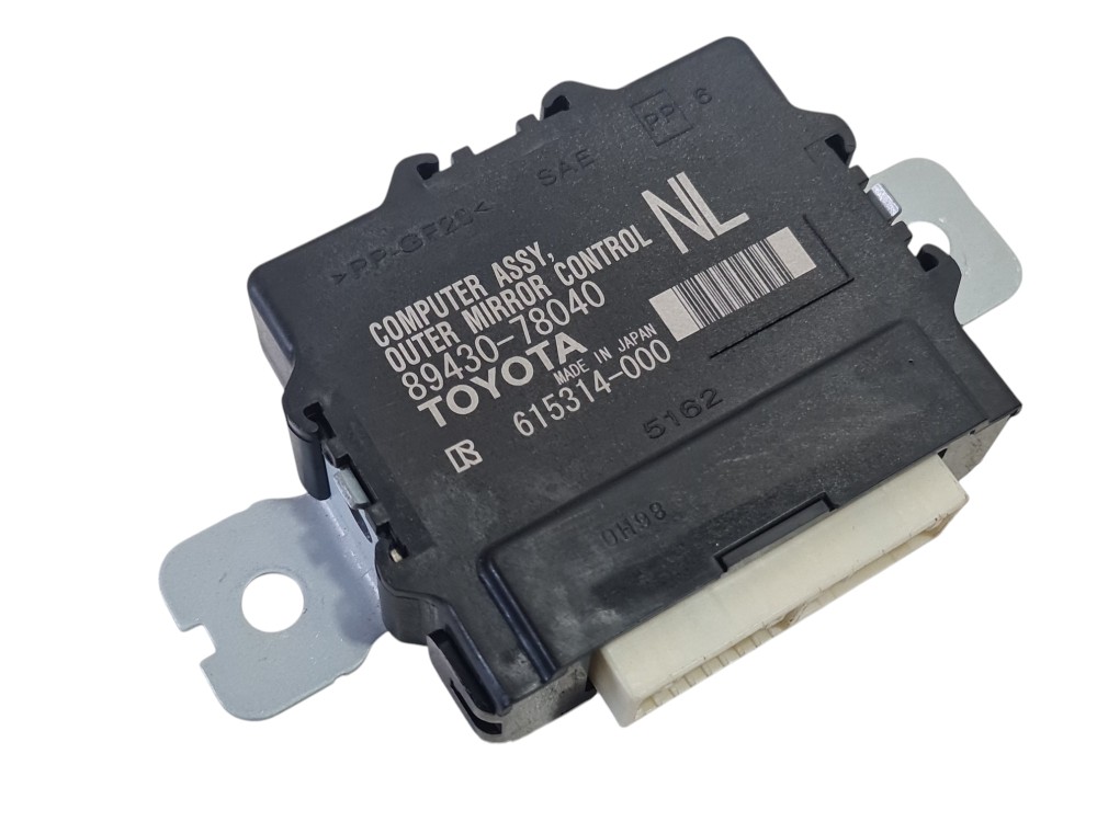 Módulo Controle De Espelhos Lexus Nx 300h 2019 89430-78040 2