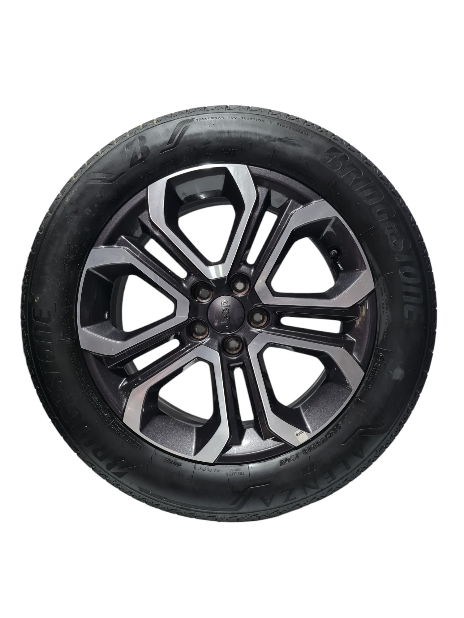 Roda Pneu Jeep Commander 2022 Original Aro 18 235/55 Unidade 2