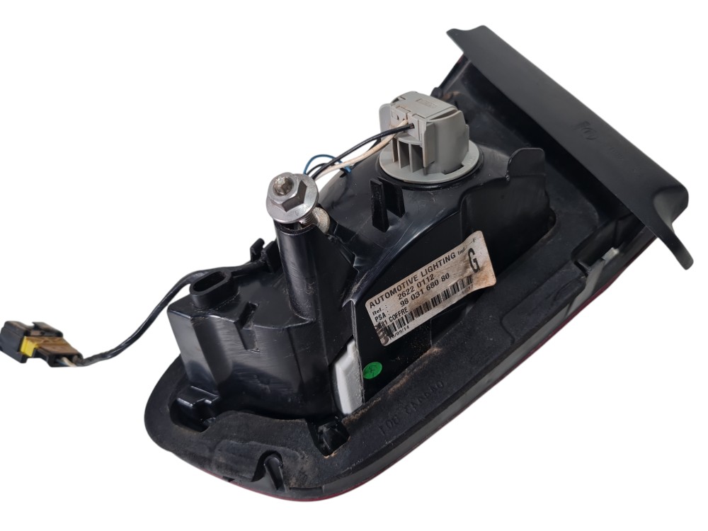 Lanterna Tampa Traseira Esquerda Citroen Ds5 2015 9803168080 Esquerdo/motorista 3