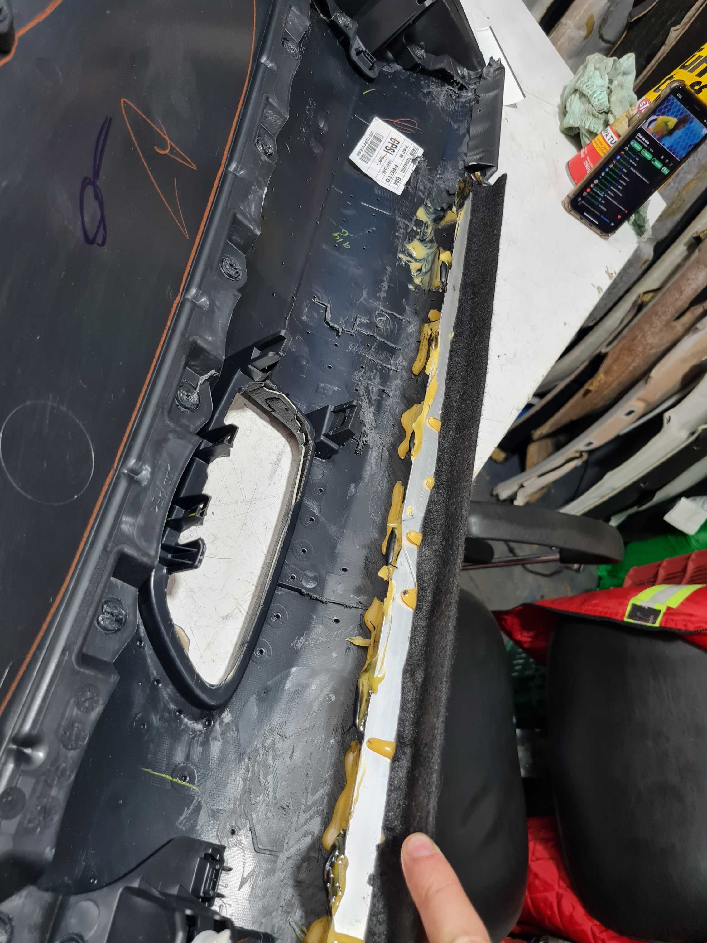 Forro Porta Traseira Direita Corolla Cross 2023 Detalhe 2