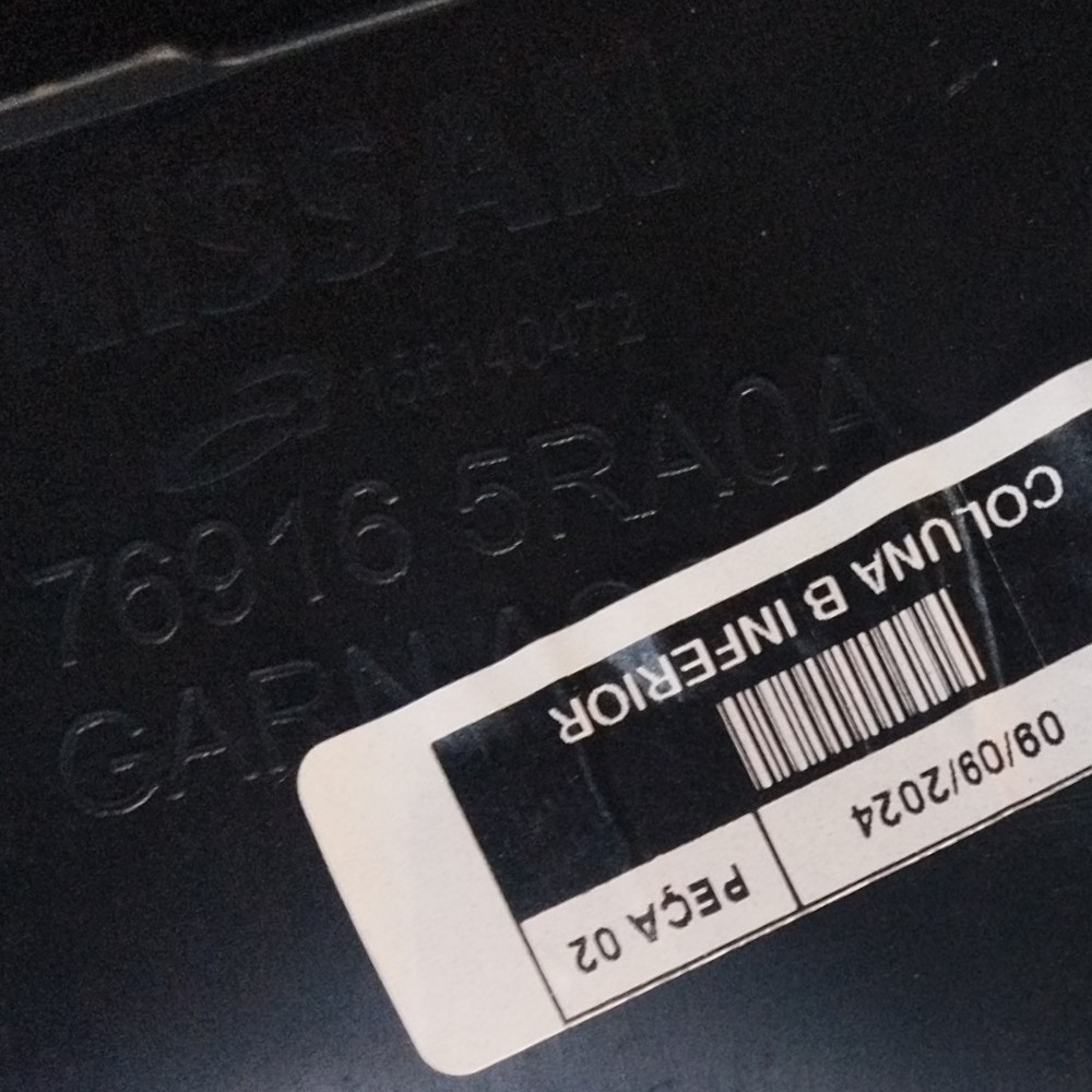 Acab Coluna Inferior Esquerda Nissan Kicks 2024 – 769165ra0a 6