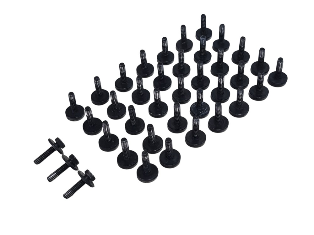 Kit parafusos painel Chevrolet captiva sport 2009 original 2