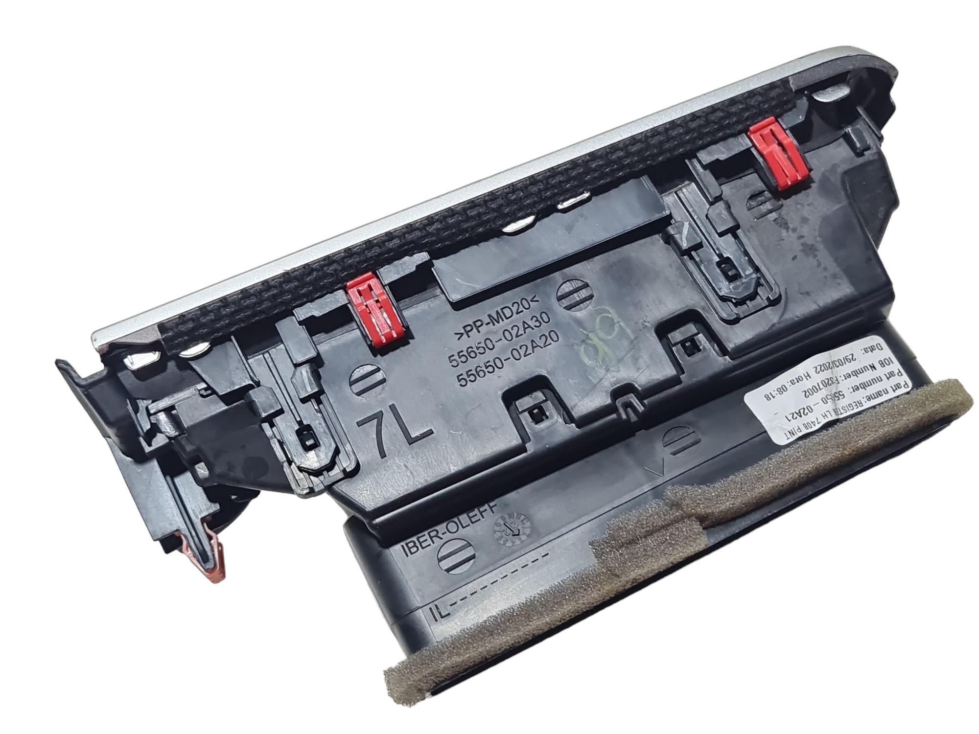 Difusor Ar Saída Esquerdo Toyota Corolla Cross 2023 5565002 6