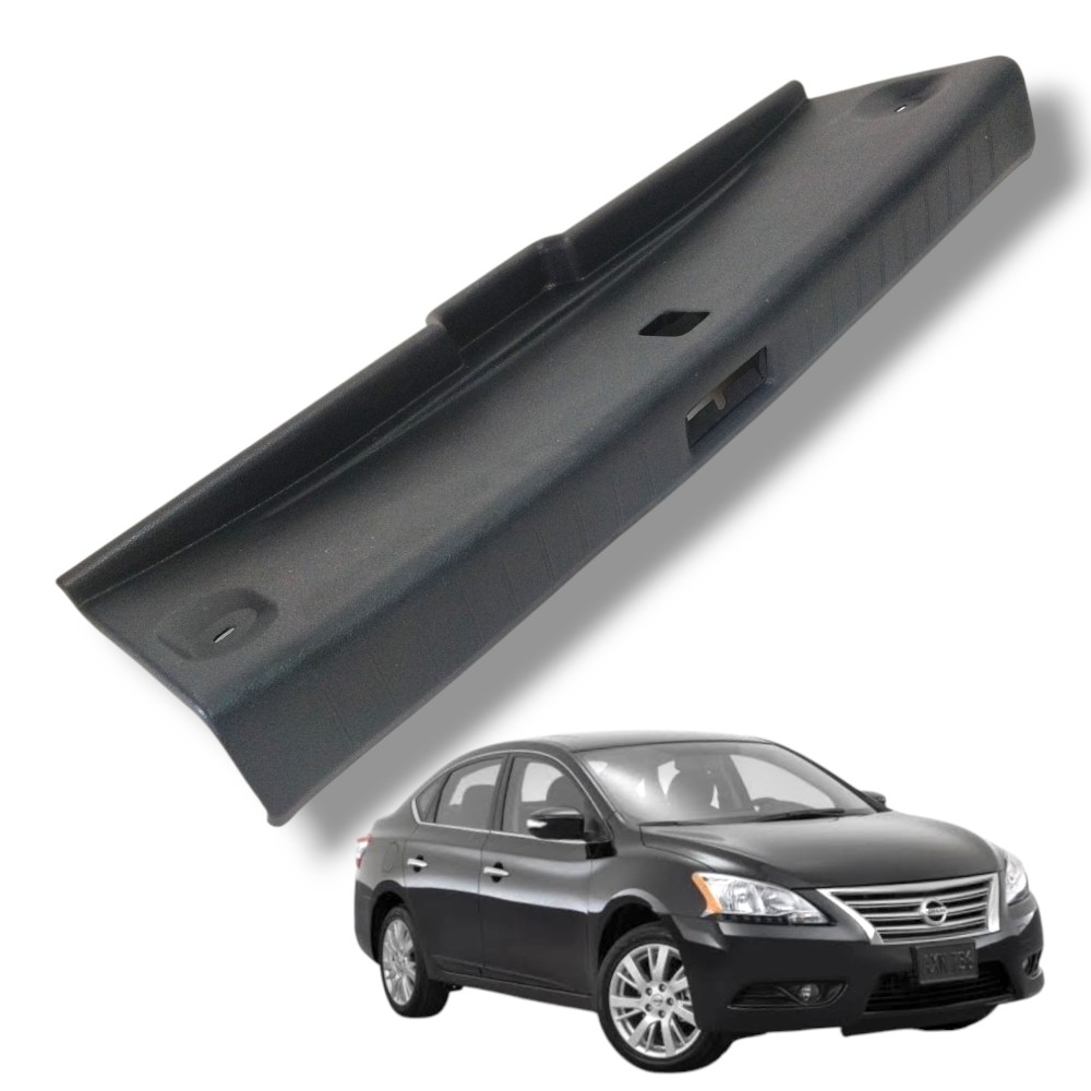 Soleira Porta-malas Nissan Sentra 2016 Original Impecável Preto 1