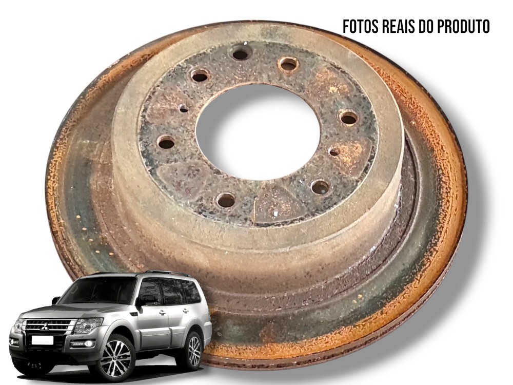 Disco de freio traseiro direito Pajero FULL 2008 a 2017 1