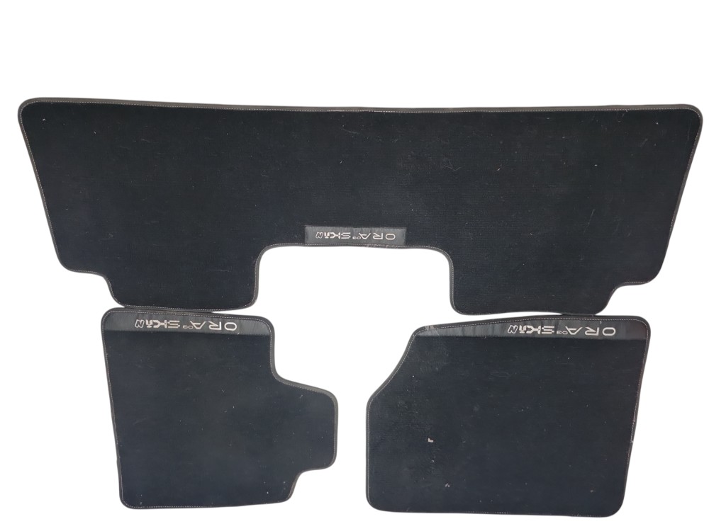 Kit 3 Tapetes Internos Gwm Ora Skin 03 2023 2024 Original Preto 1