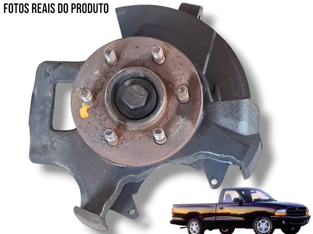 Manga E Cubo Dianteiro Esquerdo Dodge Dakota 1999 Original 1