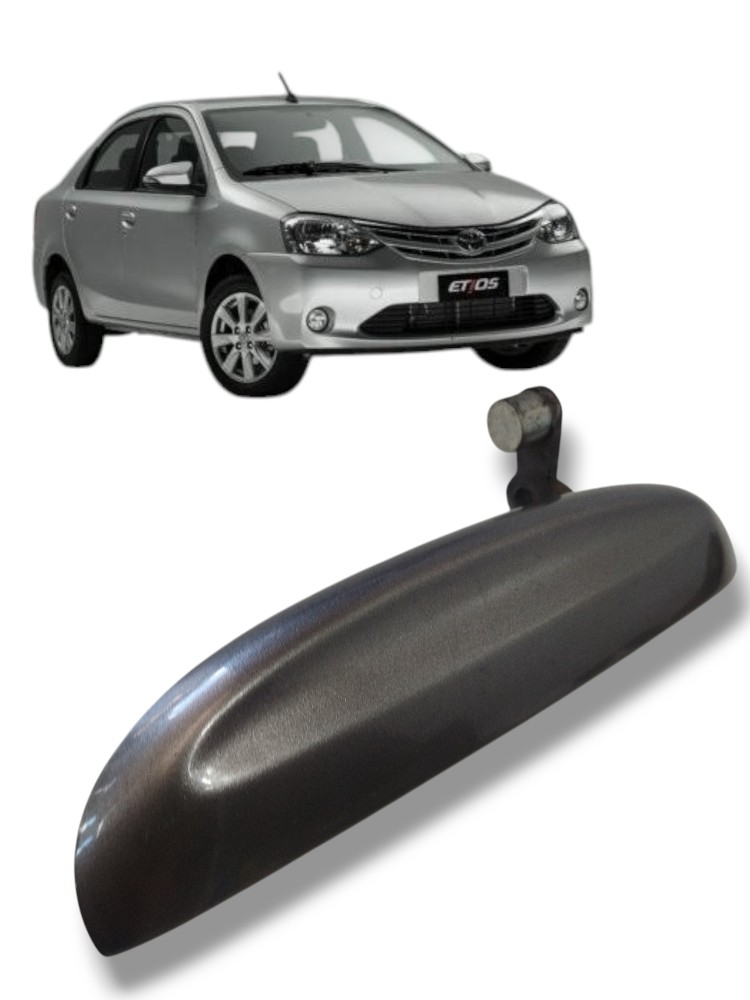 Maçaneta Porta Traseira Esquerda Toyota Etios 2018 Original Traseira 1