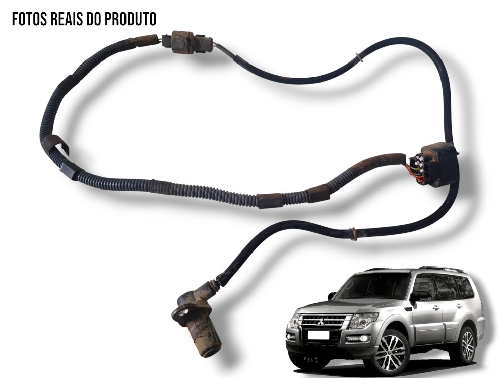 Chicote sensor abs traseiro esquerdo Pajero FULL 2008 a 2017 1
