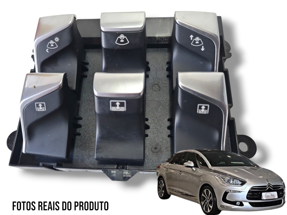 Comando Botao Vidro Teto Citroën Ds5 2016 96785850 Original 1
