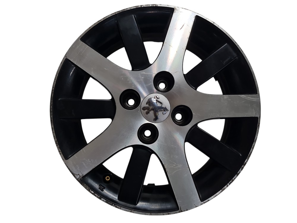 Roda Liga Leve Aro 15 Peugeot 207 2013 Quicksilver Original 4