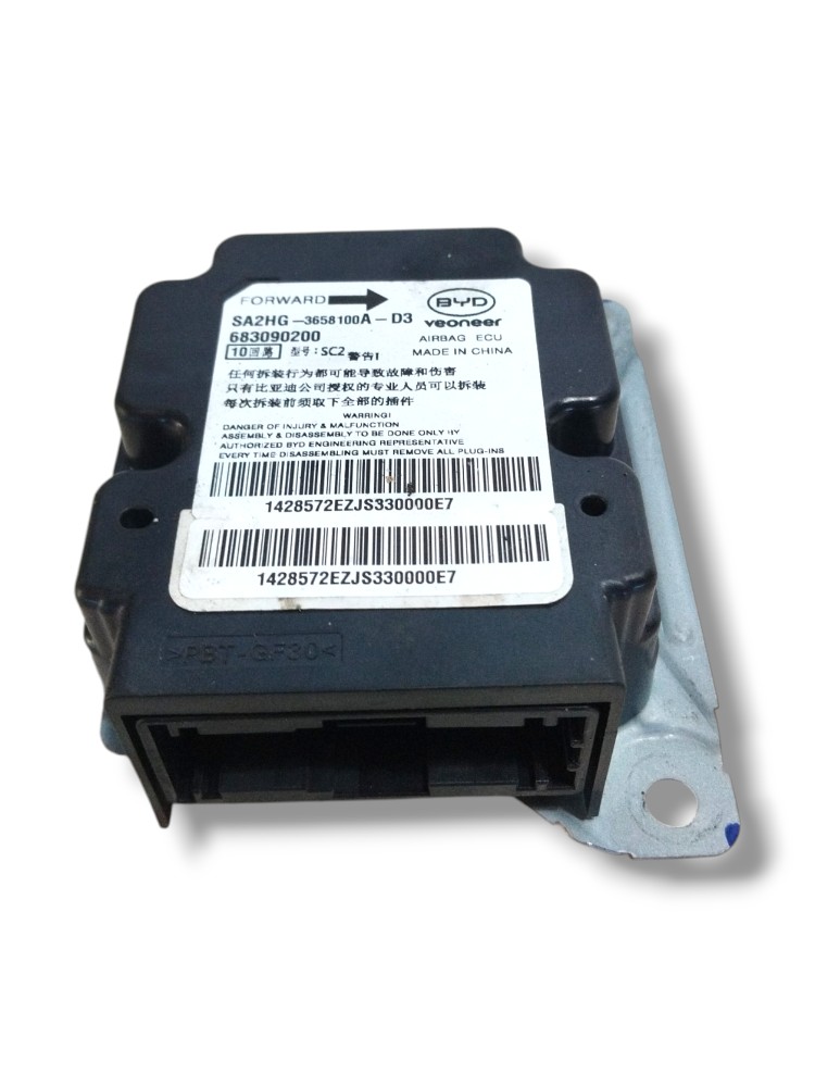 Módulo D controle Airbag Ecu Byd Song Pro 2025 SA2HG3658100A 1