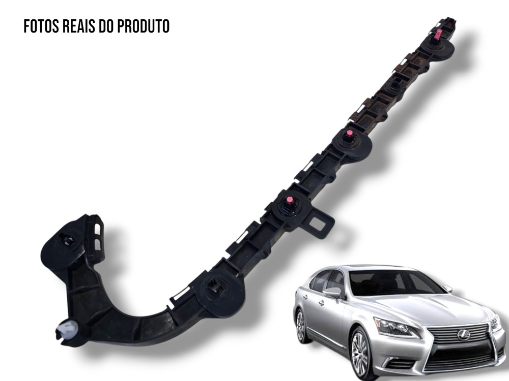 Suporte Guia Parachoque Traseiro Esquerdo Lexus Ls 460l 2013 1