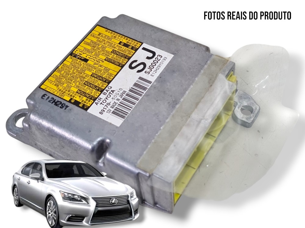 Módulo airbag Lexus LS 460L 2013 4.6 com colisão 89170-50g10 1