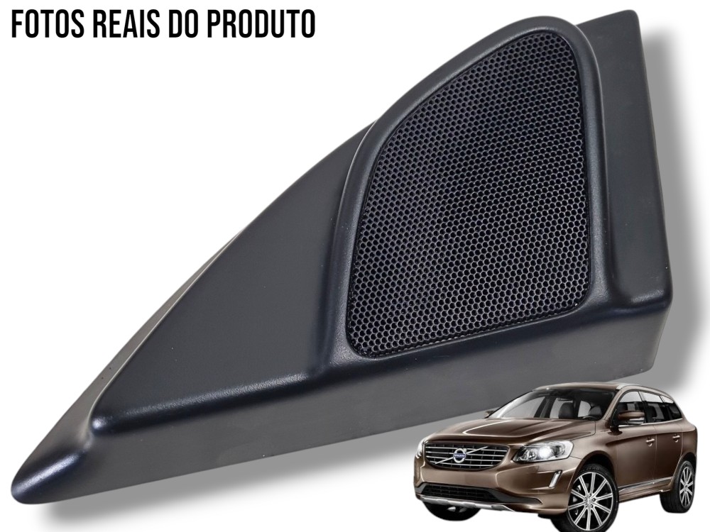 Moldura Interna Retrovisor Esq C Tweeter Volvo Xc60 2015 1
