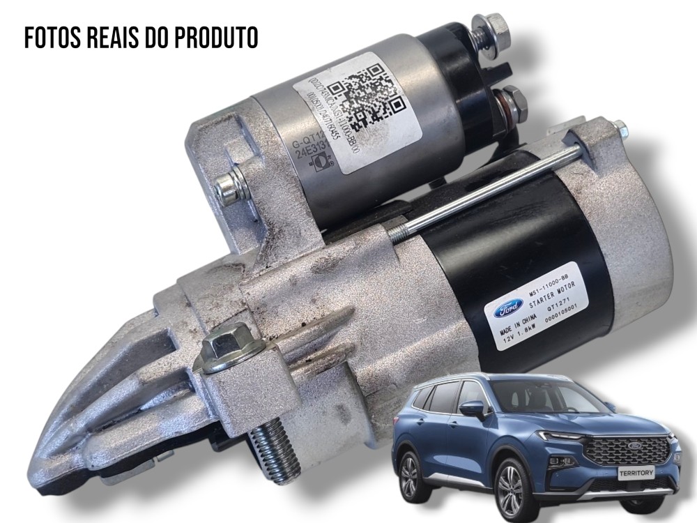 Motor De Arranque 12v 1.8 Kw Ford Territory 2025 Ms1-1100 1