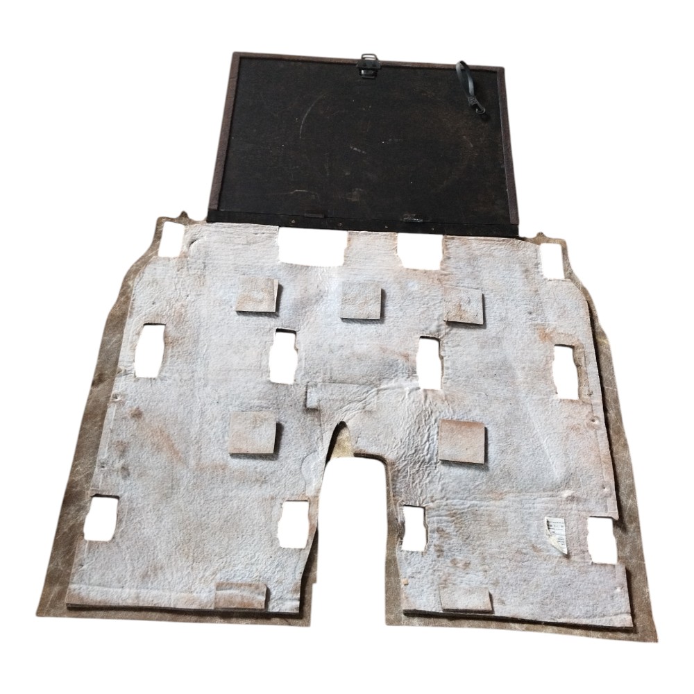 Carpete Porta Malas Mercedes Classe A 160 2003 Original Cinza 5