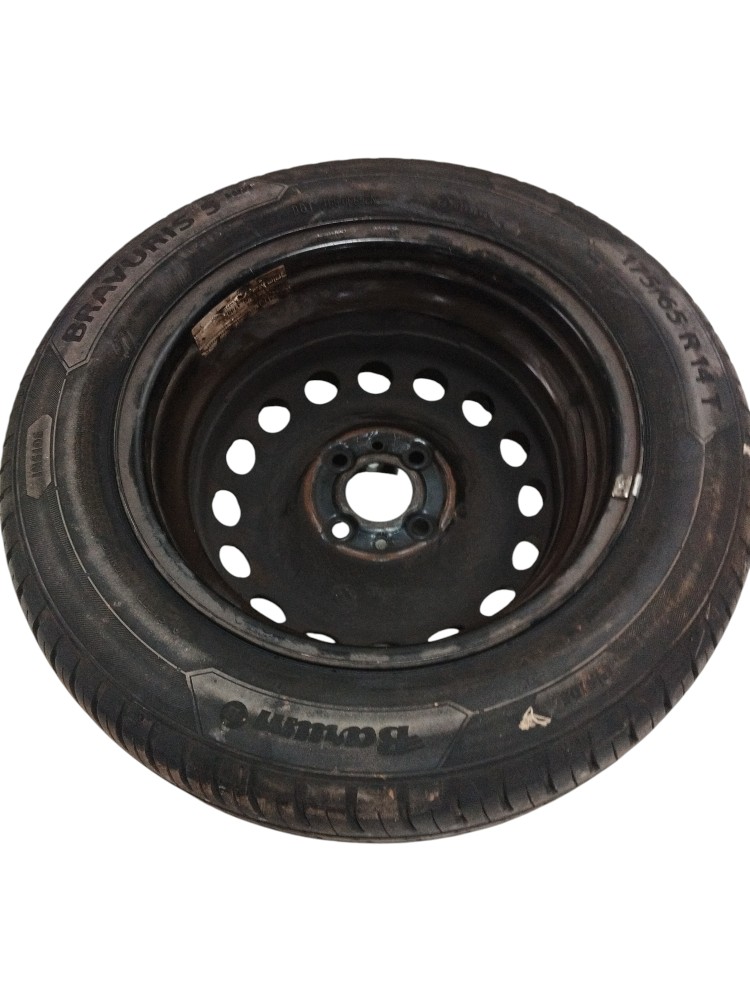 Pneu Estepe Com Roda Aro 14 Fiat Fiorino 2021 Original 2