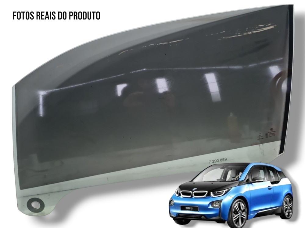 Vidro Janela Porta Dianteira Esquerda Bmw I3 2022 Original 1