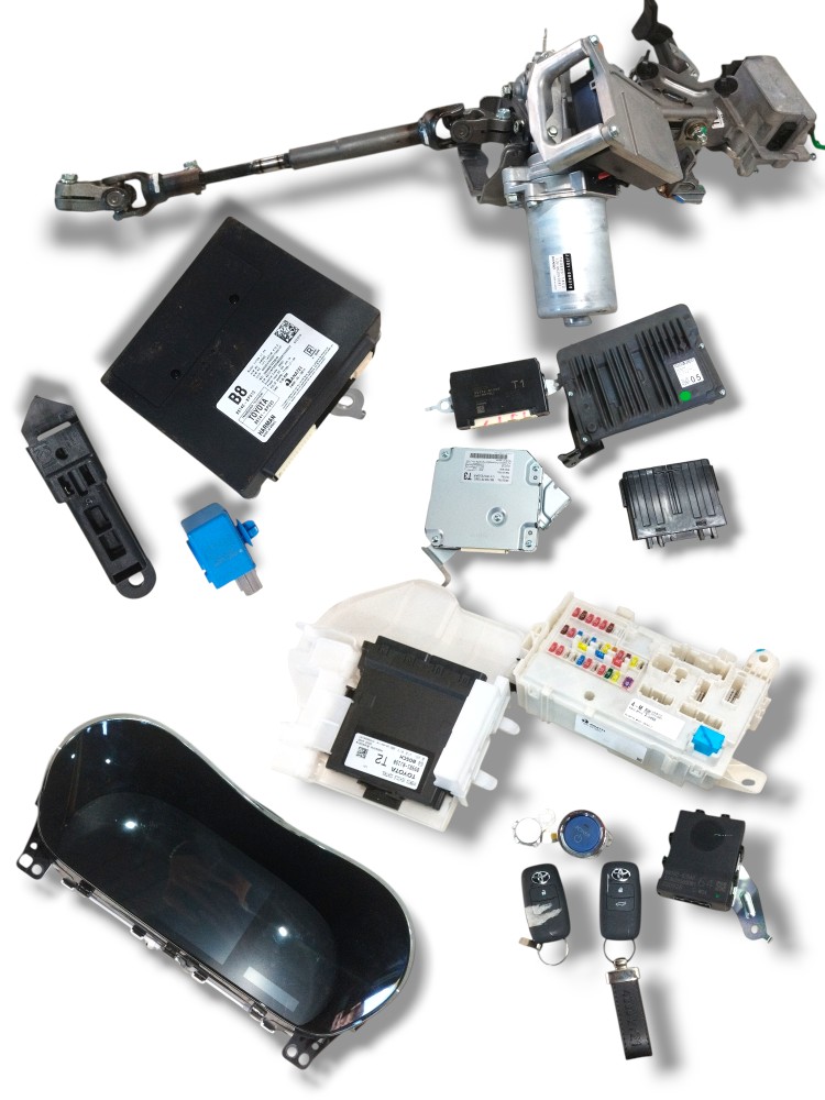 Kit code módulo injeção Toyota Yaris Cross XRX 1.5 Hybrid 26