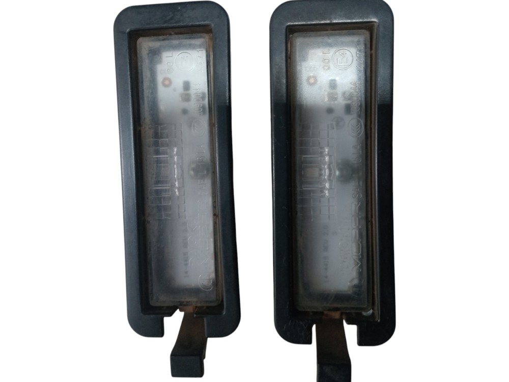Par lanternas luz placa traseira Jeep Compass ano 2023 2024