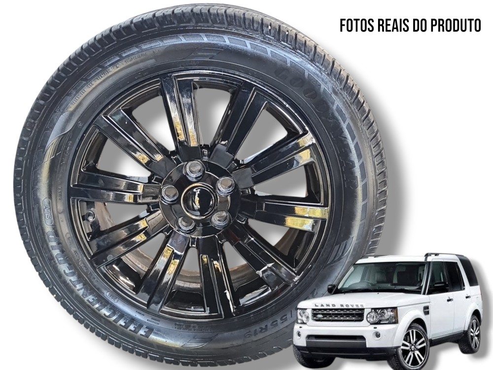 Roda Pneu 255/55r19 Aro 19 Discovery 4 2015 Goodyear Filé