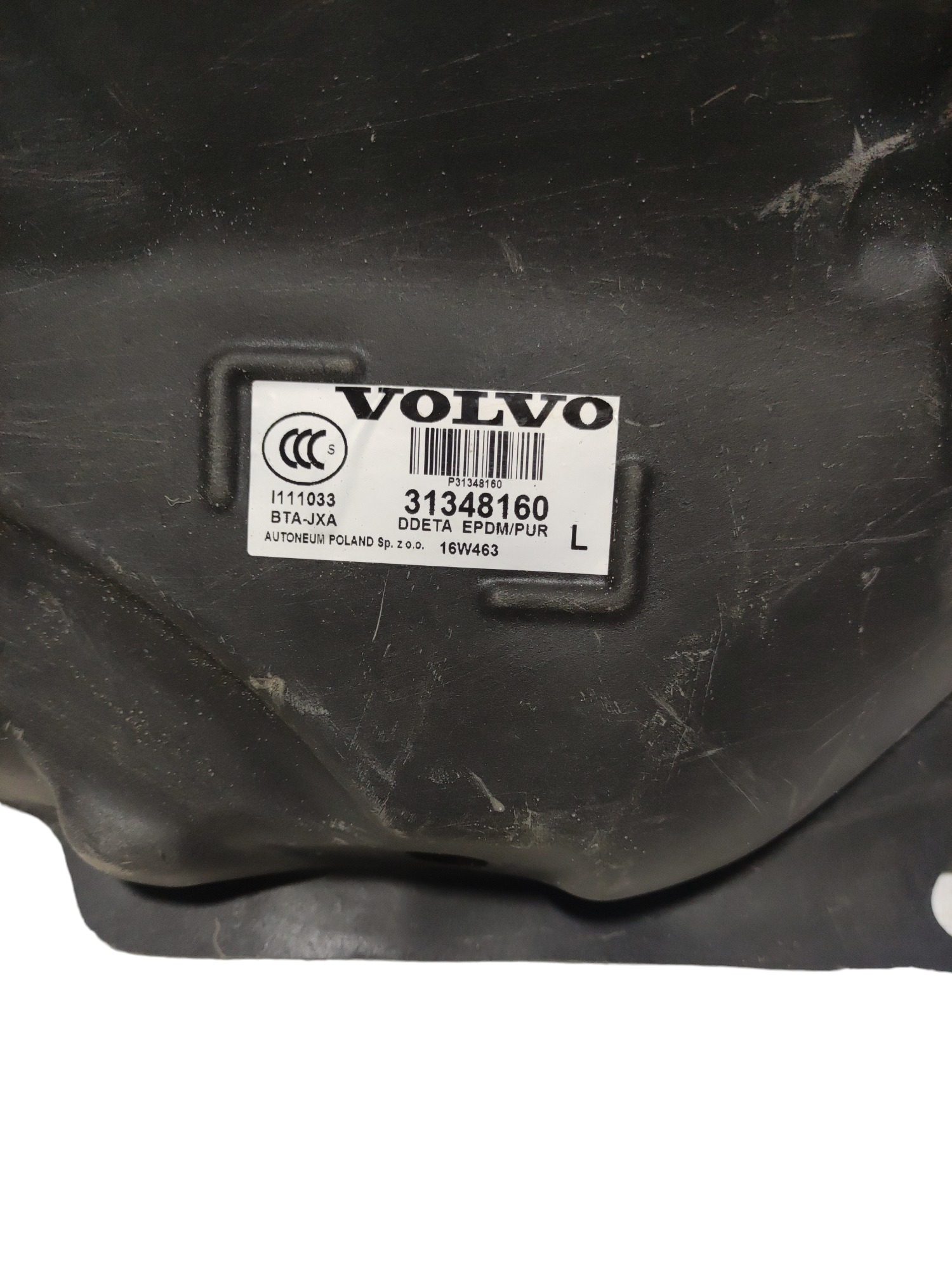 Forro Isolante Esquerdo Volvo Xc90 2017 Cod31348160 4