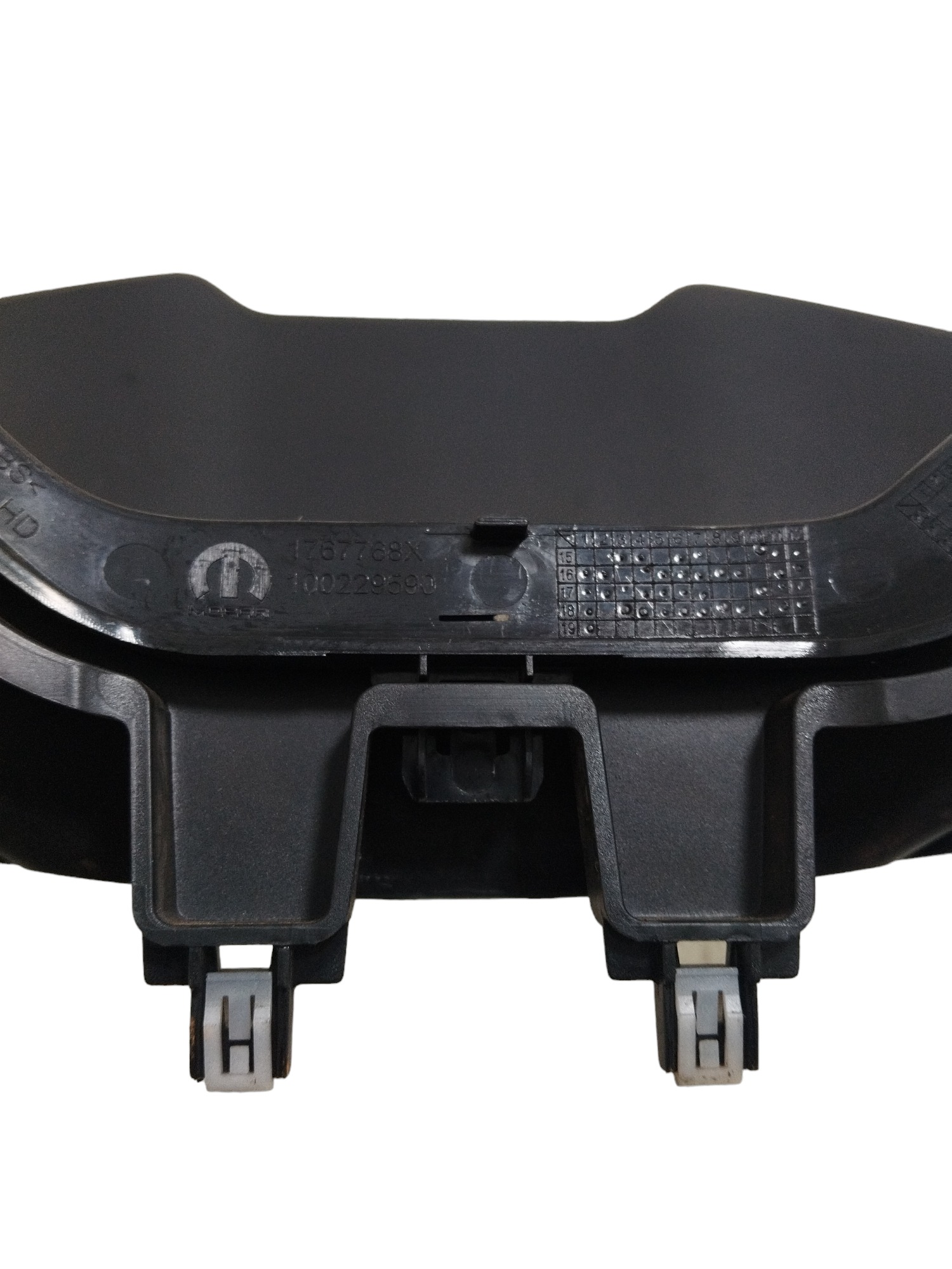 Moldura Painel Instrumento Fiat Toro 2018/2019 Original Preto 6