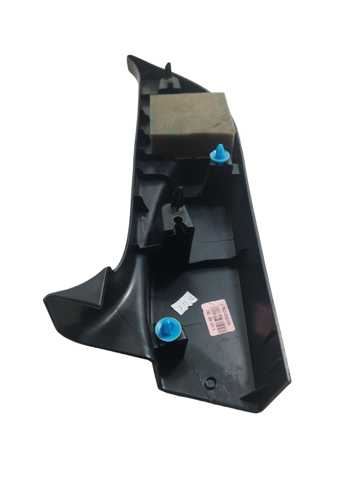 Moldura Interna Retrovisor Lado Direito Renault Master Origi Preto 6
