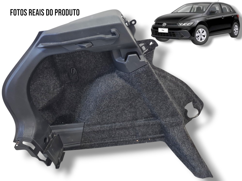 Forro Porta Malas Esquerdo Vw Polo 2024 6ea867427 Original 1