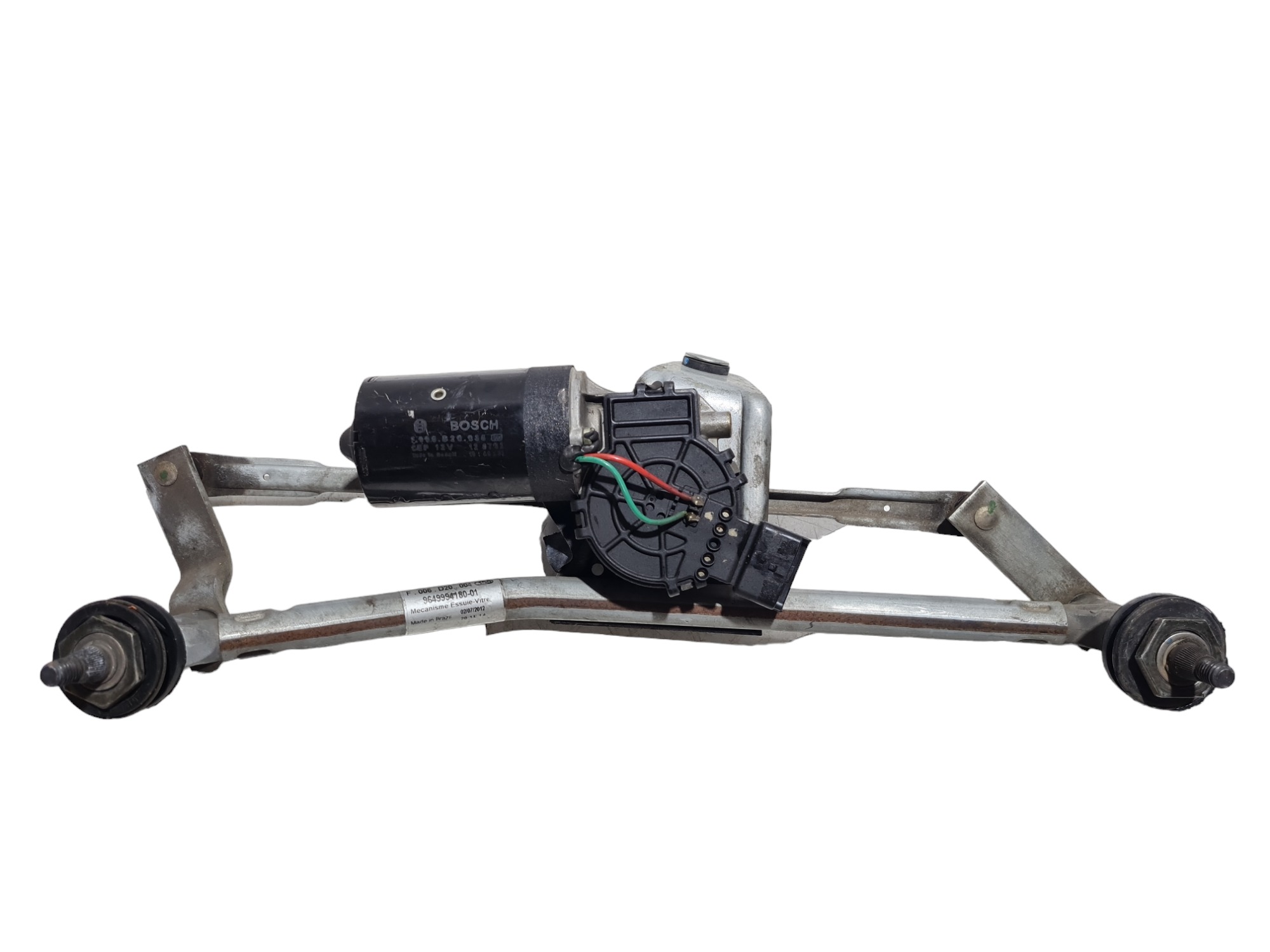 Motor Limpador Parabrisa Peugeot 207 Xs 2013 1