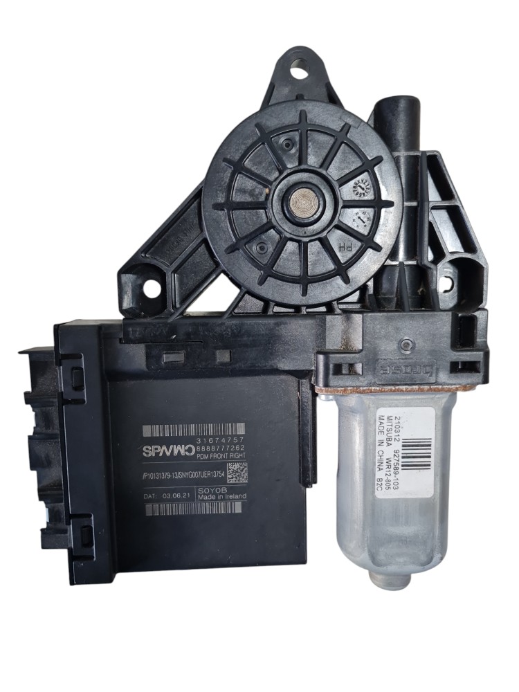 Motor Máquina Vidro Dianteiro Direito Volvo Xc40 31674757 1