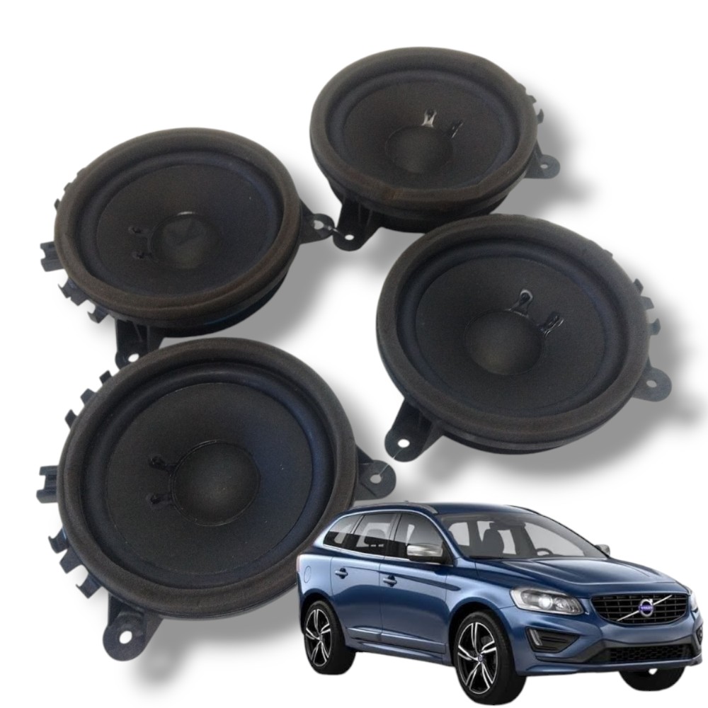 4 Alto-falantes De Porta Volvo Xc60 2015 30657445 Preto