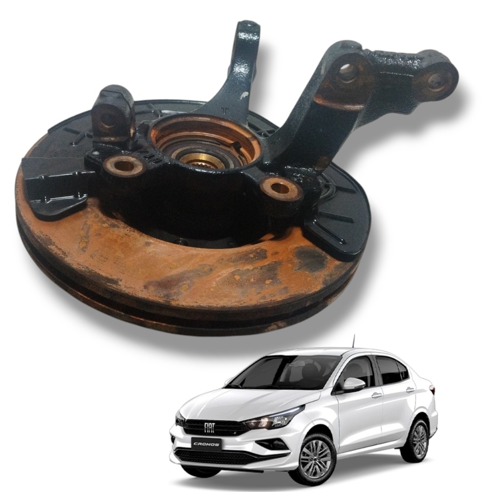 Montante manga eixo diant direito Fiat Cronos 2024 4200km 1